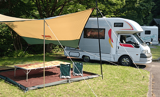 宿の予約もいりません